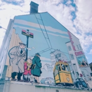 Мюраль на улицах Брюсселя Мураль на улицах Брюсселя